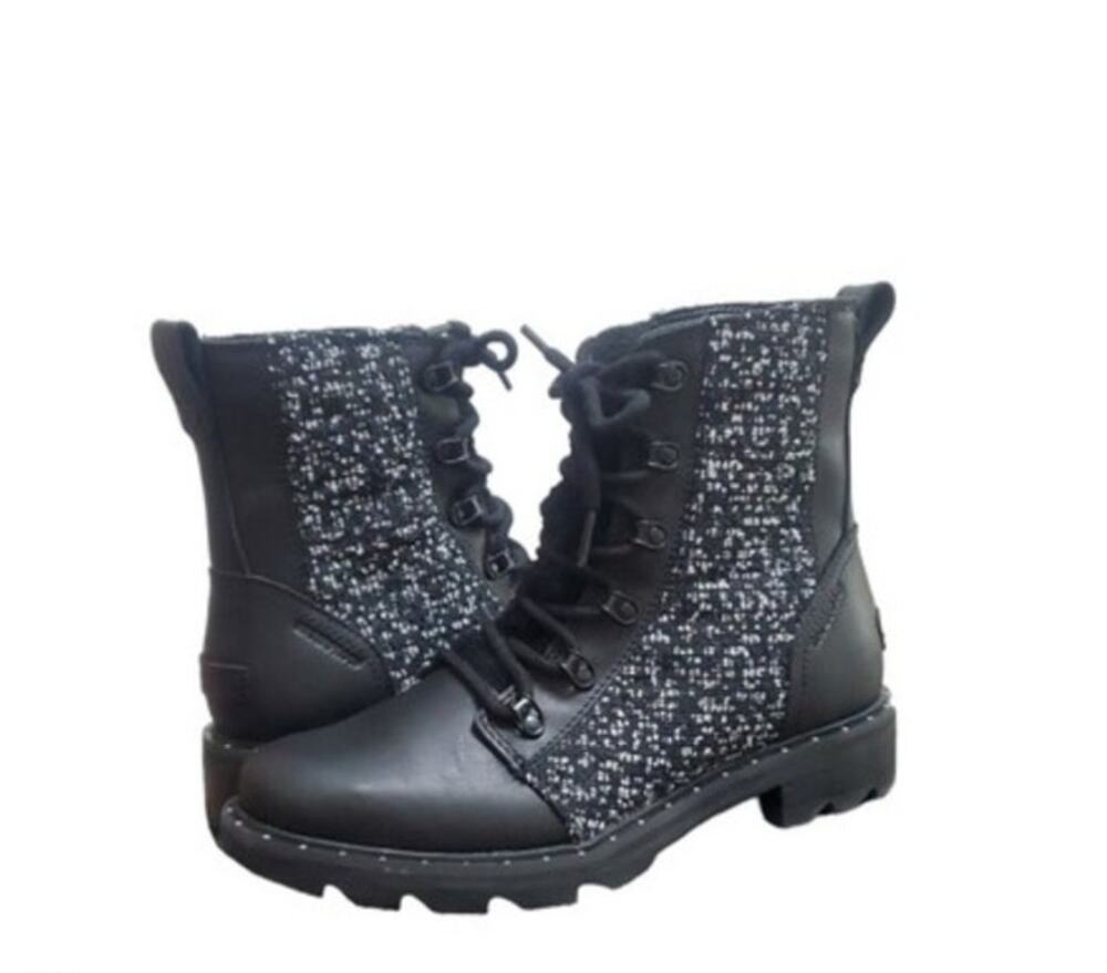 NWOB Sorel Women's Lennox Lace Cozy Waterproof Boots Size 7.5